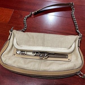 coach beige handbag